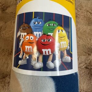 NWT M&M's Character Fleece Blanket